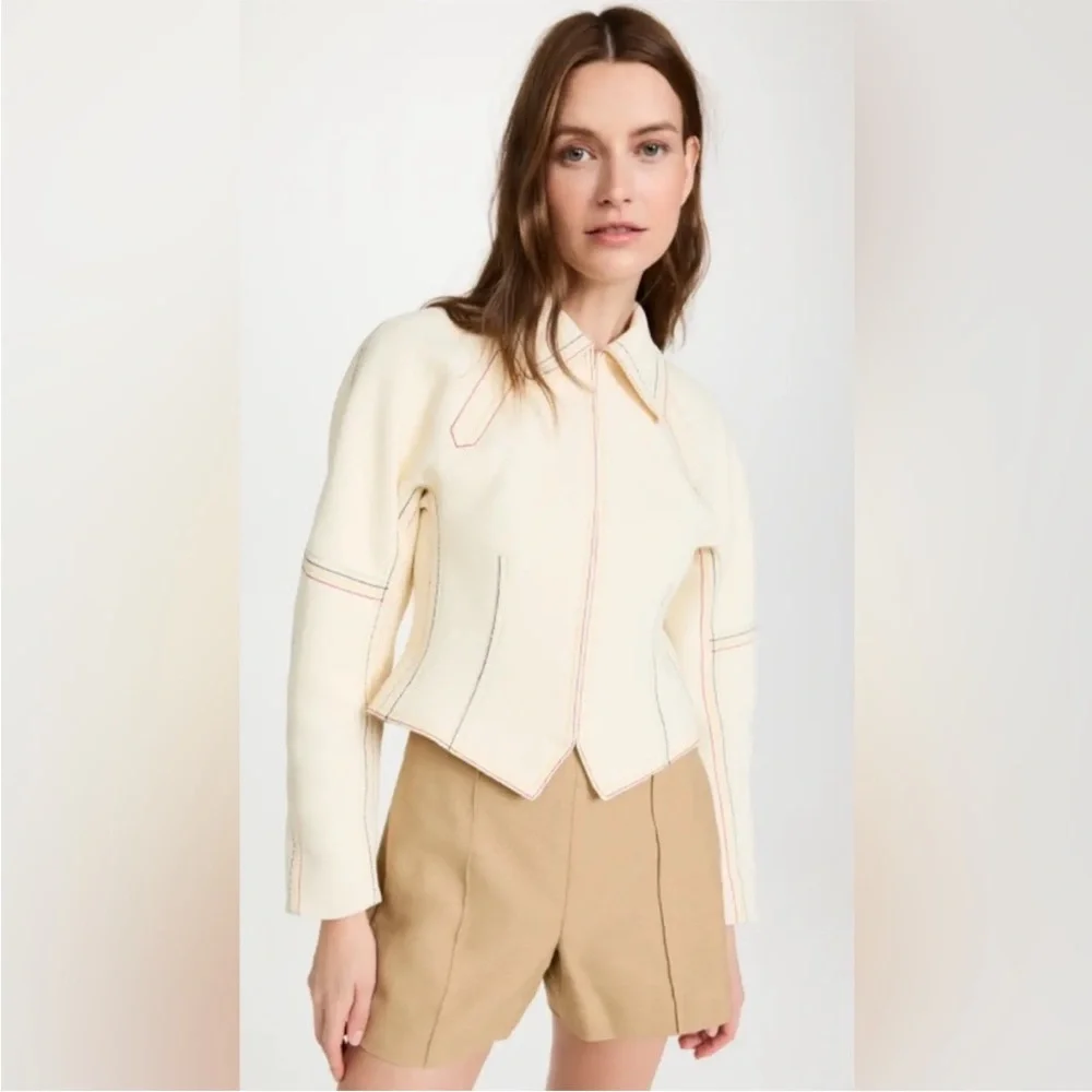 Like new TORY BURCH Cotton Twill Jacket - Neutrals $998 6
